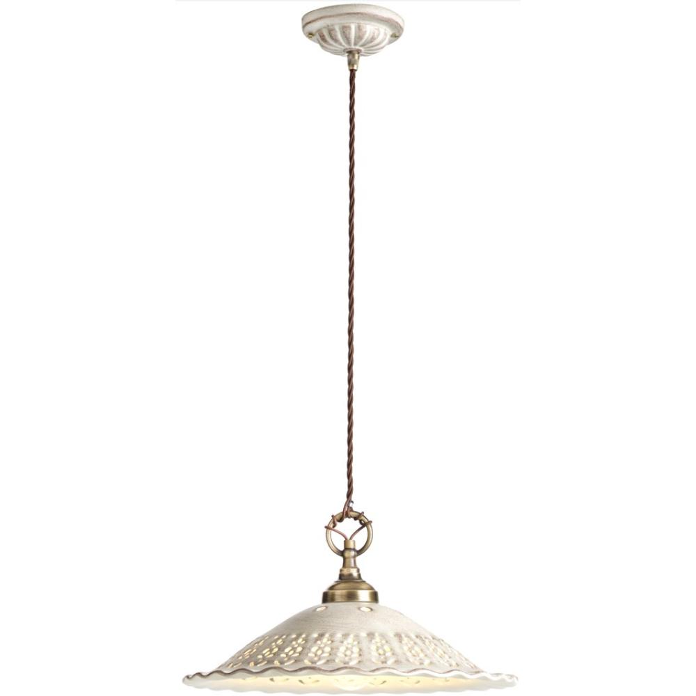 country mediteran stylu keramia lampova zavesena jedalen kuchyna obyvacka vidiecky provansalska lampa vintage country jedalen kuchyna osvetlenie vidiecky provence porcelan lyukacsos cipkovana.jpg